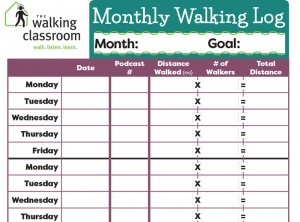 Printable Walking Charts