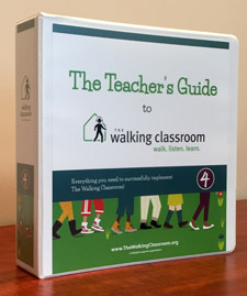 4th grade Walking Classroom Teacher's Guide includes figurative language activities