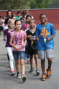 The Walking Classroom in action