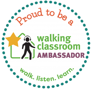 walking classroom ambassadors web badge