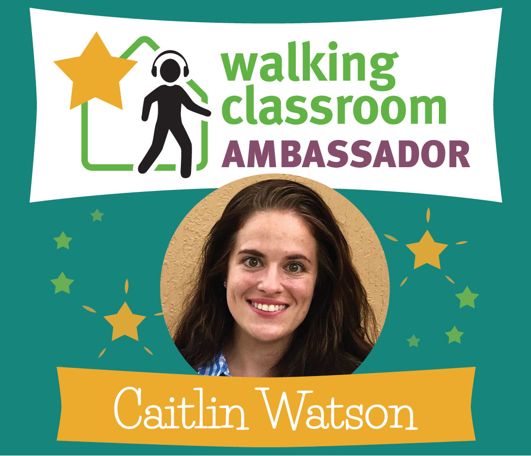 Ambassador Profile Caitlin Watson The Walking Classroom