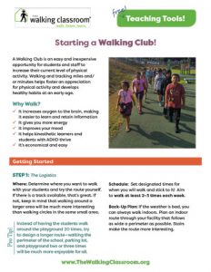 Guide to Starting a Walking Club