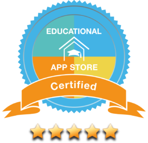 The Walking Classroom Podcasts app earned a 5-star rating from educational app store