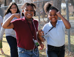 girl power with The Walking Classroom